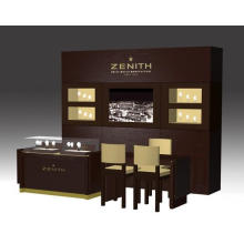 Luxury Design Retail Watch Store MDF Glass Furniture